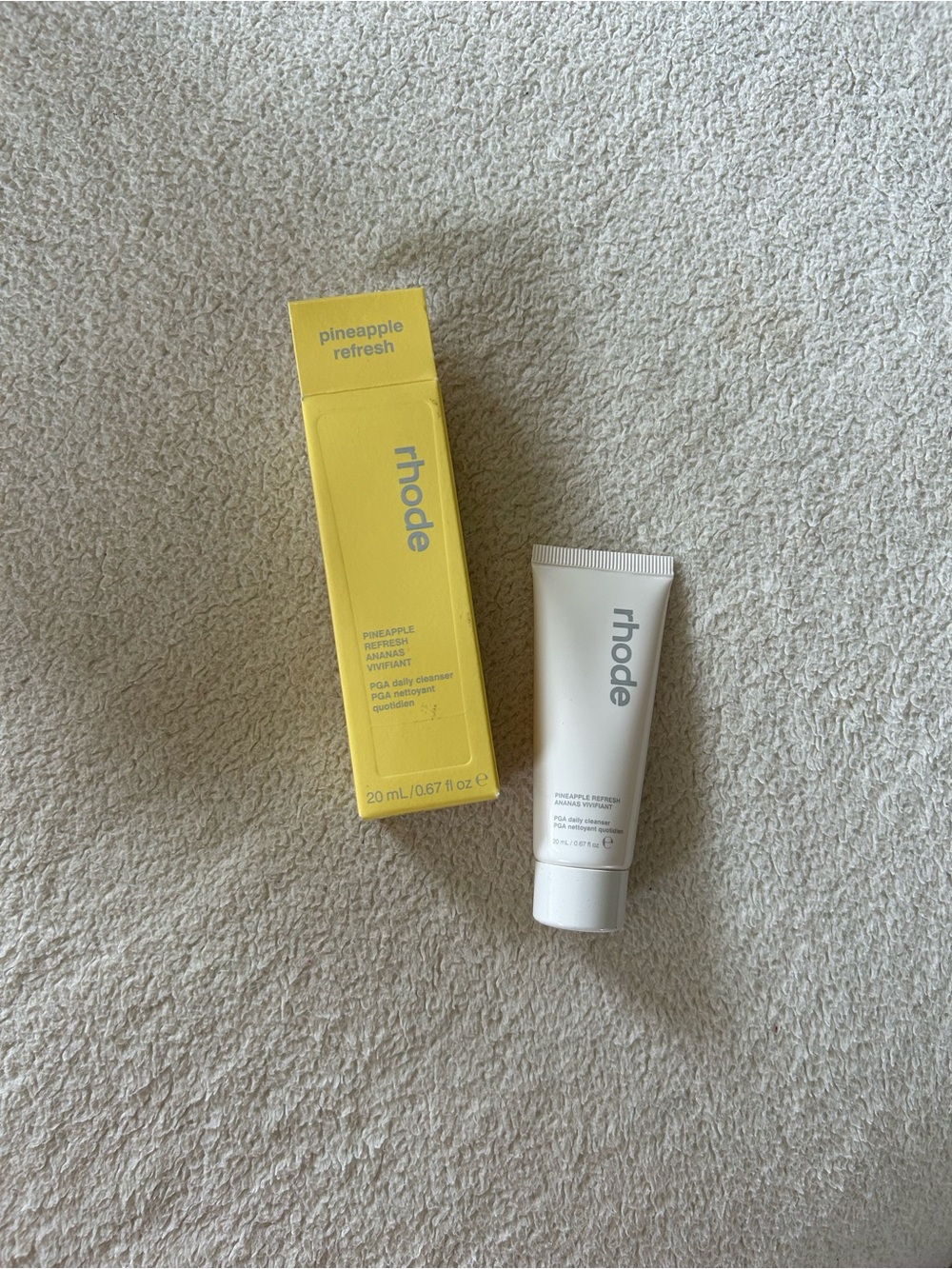 Rhode Pineapple Refresh Facial Cleanser